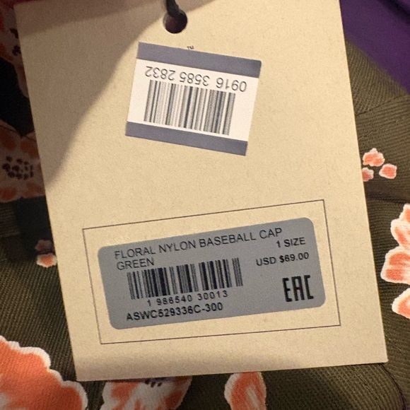 All Saints Floral Baseball Hat - Picture 3 of 5